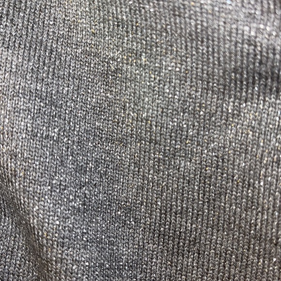Karl Lagerfeld twofer top silver Medium - Picture 6 of 8